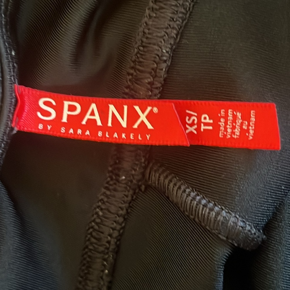 SPANX Faux Leather Metallic Leopard Cheetah Leggings - Picture 11 of 14